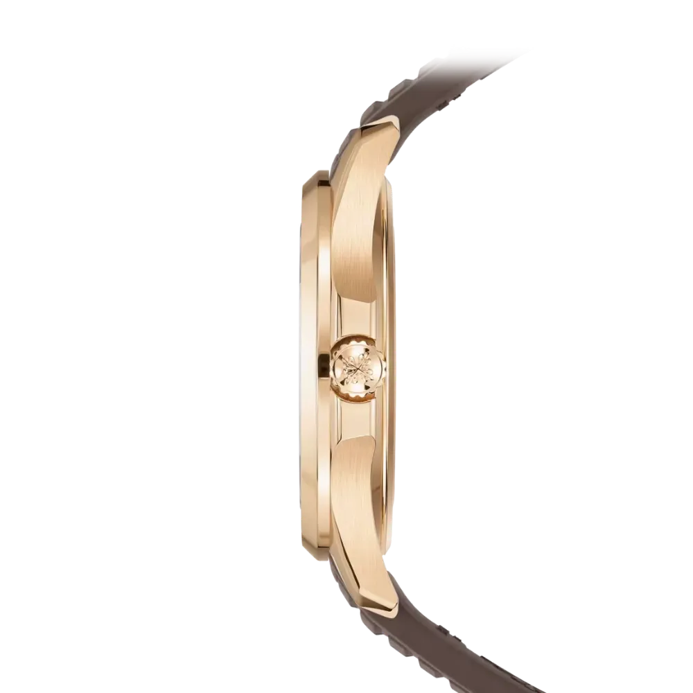 Patek Philippe Aquanaut 5268/200R-010 Rose Gold Taupe Brown Dial Diamond Bezel - Image 6