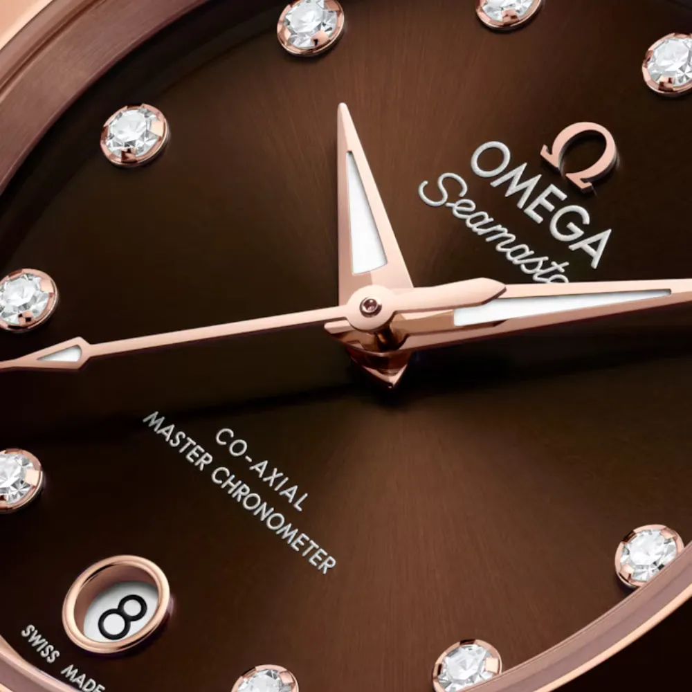 Seamaster Aqua Terra 150M 30 mm, steel ‑ Sedna gold on steel ‑ Sedna gold Ref. 220.20.30.20.63.001 - Image 4