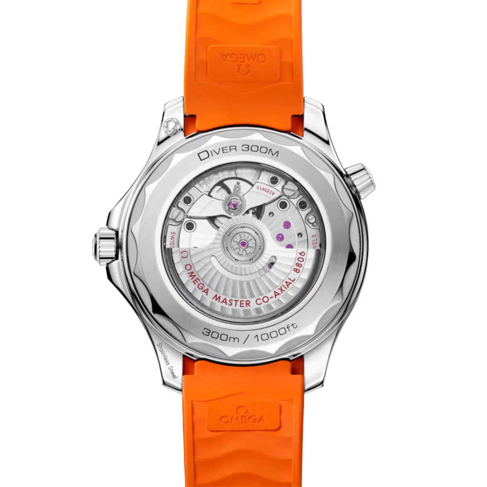 Seamaster Diver 300M 42 mm, steel on rubber strap Ref. 210.32.42.20.01.006 - Image 2