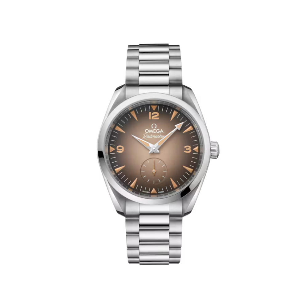 Seamaster Railmaster 38 mm, steel on steel Ref. 235.10.38.20.13.001