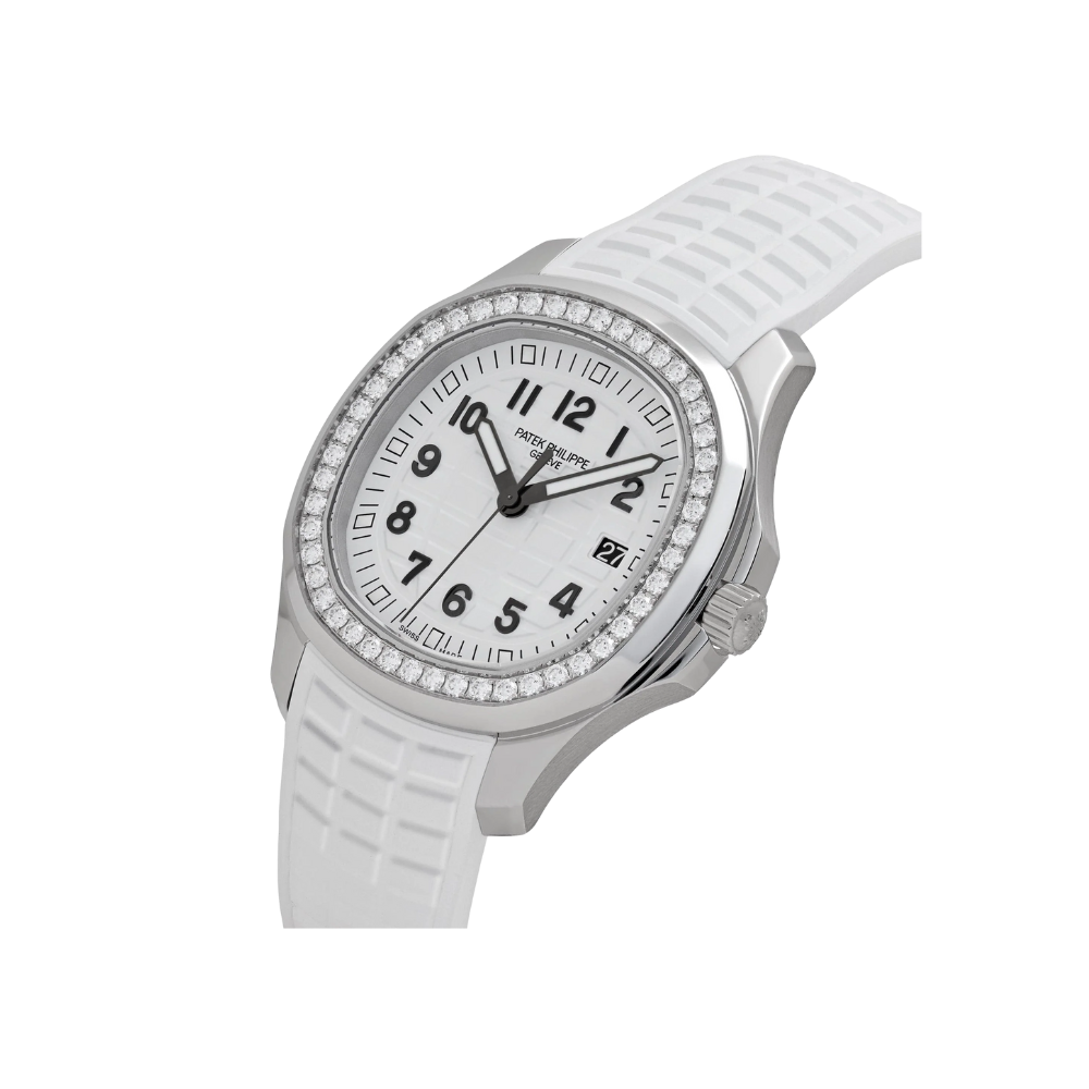 Patek Philippe Aquanaut Luce 5267/200A-010 Stainless Steel White Dial Diamond Bezel (2025) - Image 3