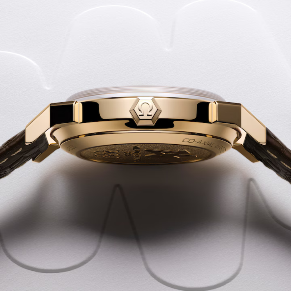 Seamaster 37 Moonshine Gold On Alligator Ref. 522.53.37.20.04.001 - Image 6