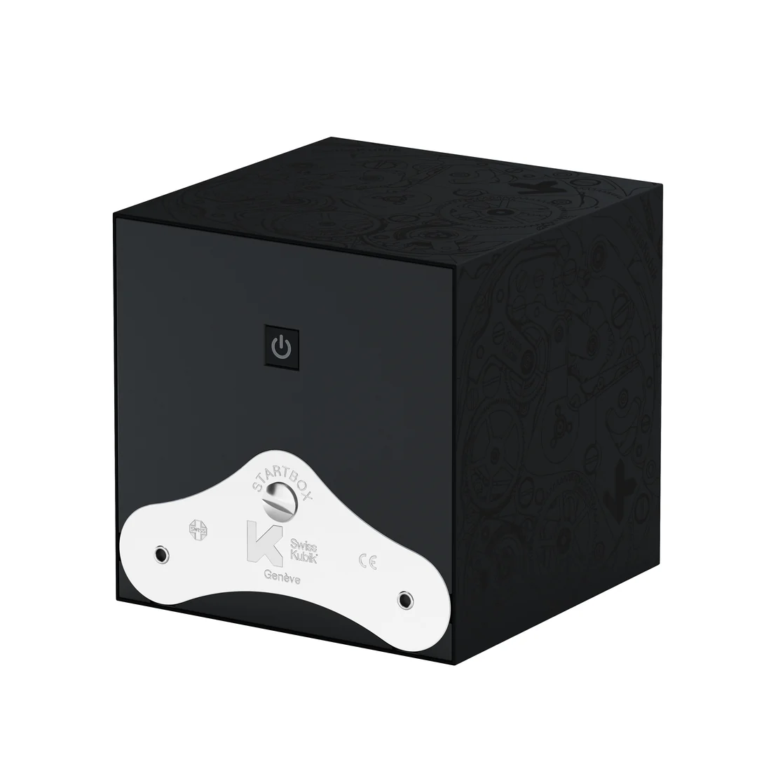 Swiss Kubik Startbox Black Soft Touch Single Watch Winder - Image 9