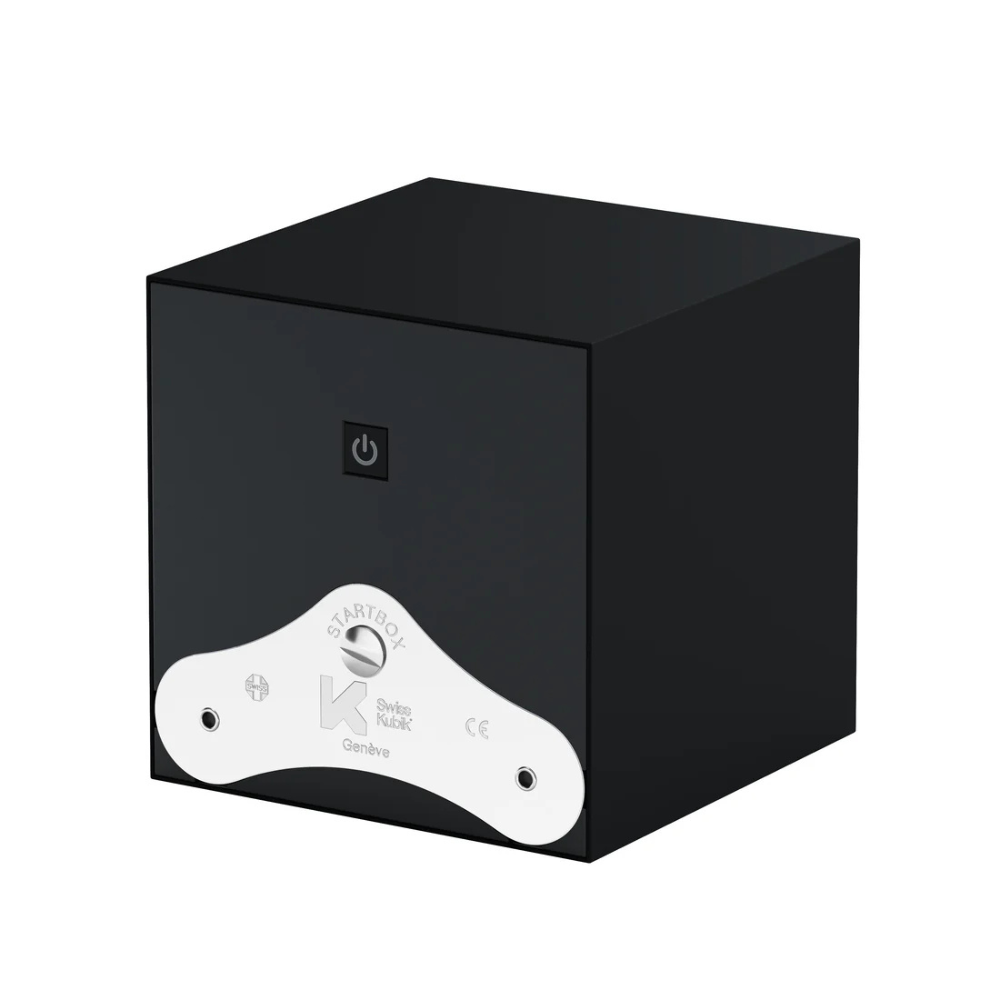 Swiss Kubik Startbox Black Soft Touch Single Watch Winder - Image 3