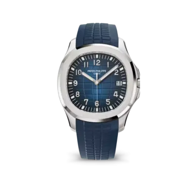 Patek Philippe Aquanaut Blue Dial 18K White Gold Men’s Watch 5168G-001