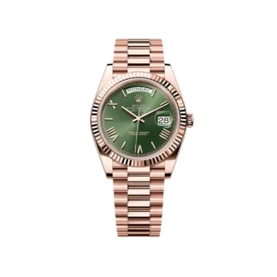 Rolex Day-Date 40 Everose gold Ref# 228235-0025