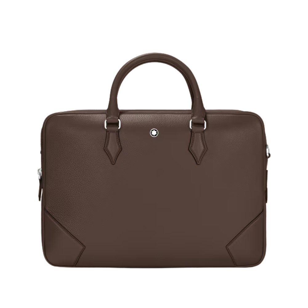 Grain Document Case - Brown