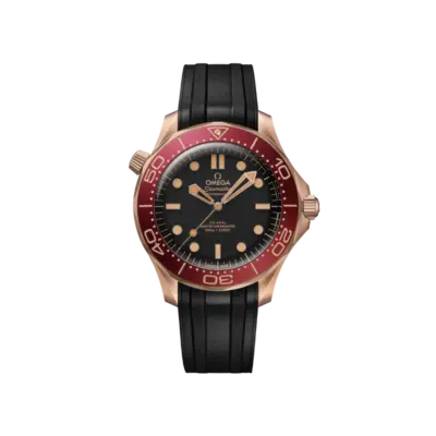 Seamaster Diver 300M 42 Bronze Gold On Rubber Strap Ref. 210.92.42.20.01.003
