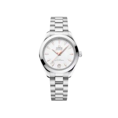 Seamaster Aqua Terra 150M 30 mm, steel on steel Ref. 220.10.30.20.02.001