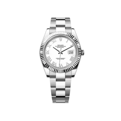 Rolex Datejust M126334-0023 41 Oyster White Gold